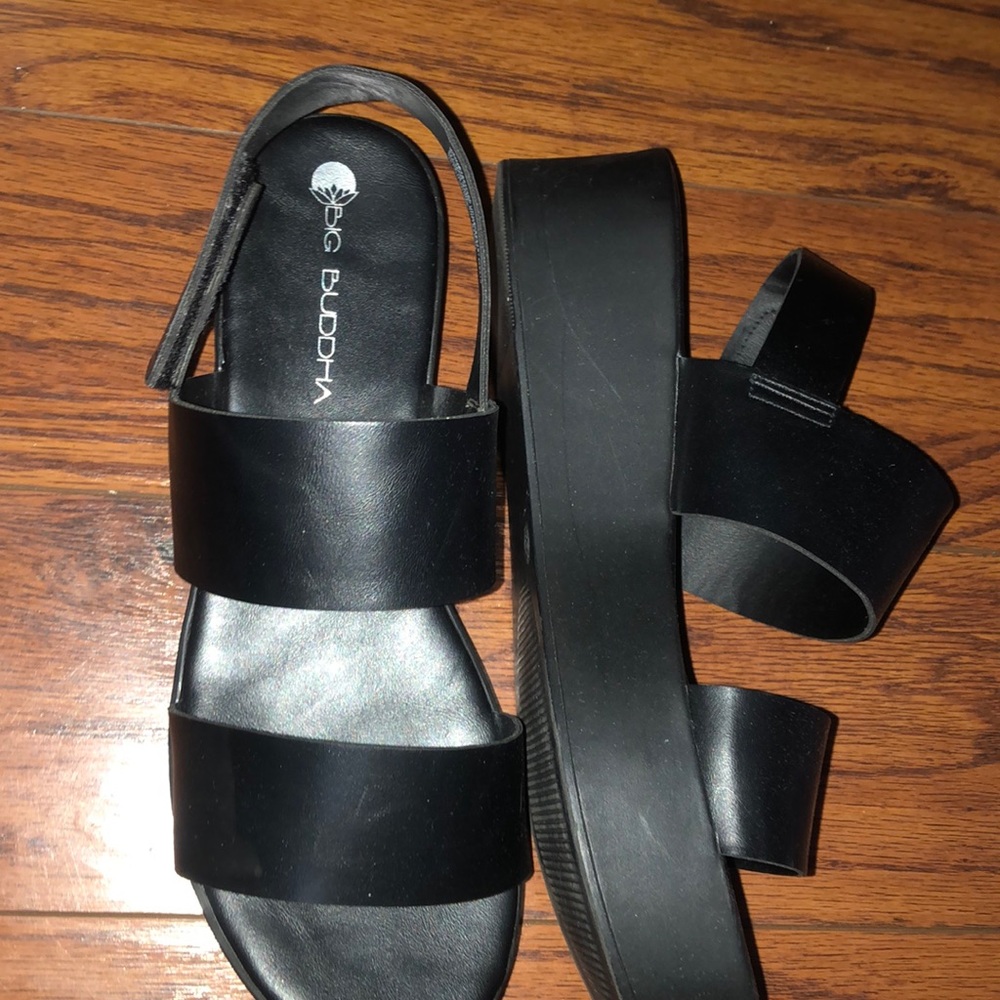 Big Buddha Block Heels